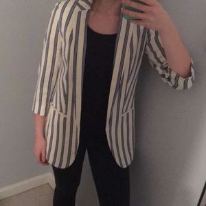 Express Striped Blazer